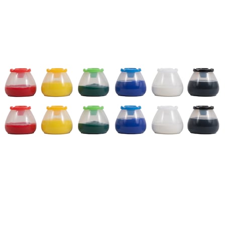 Ready 2 Learn No Spill No Tip Paint Pots, PK12 CE10002